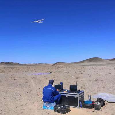 GTK-R15助力荒漠地區低空無人機航磁測量項目圓滿成功