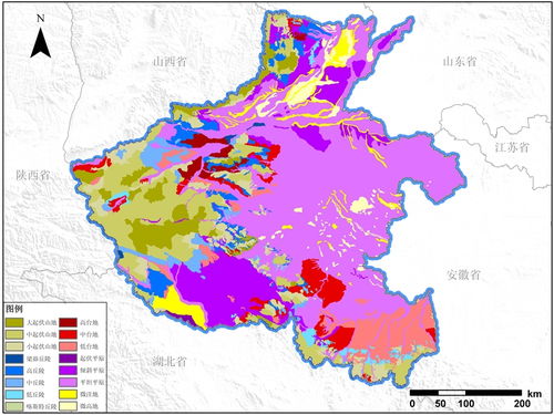 河南省地貌變遷的地理足跡 1990與2015年遙感數(shù)據(jù)對比分析